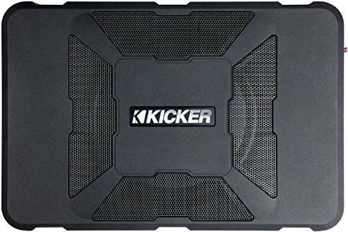 Amazon.com: Kicker 11HS8 Hideaway Compact 8in Powered HS8 Sub Box